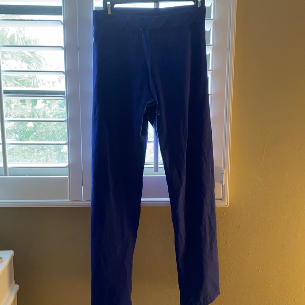 Figs Livingston scrub pants in Galaxy Blue